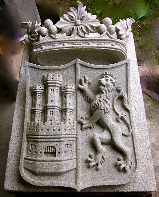 40 - Escudo Marqués de Villahermosa - Piedra granito